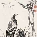 　　　仿八大山人-立轴