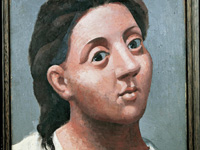 毕加索 女子头像