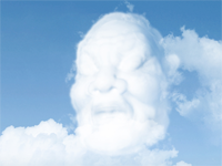 云雾中的力士