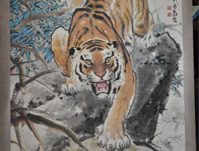 双虎图(85) 94x180,118x241