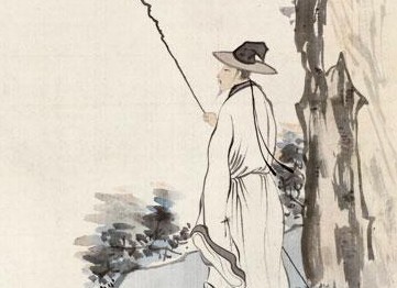 《鲍照诗意图》 局部