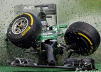 澳大利亚F1赛车事故