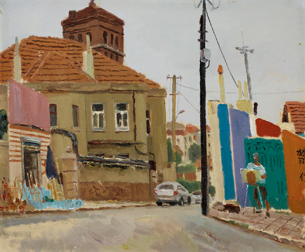 陈宜明-《青岛写生》50cm×60cm布面油画2011年