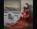 戴平均-光影下的沉思150x150cm 2009年