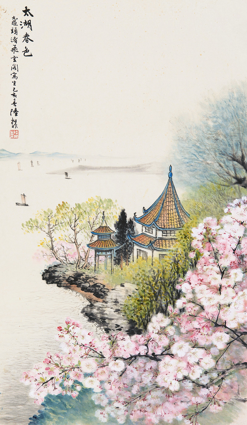 太湖春色